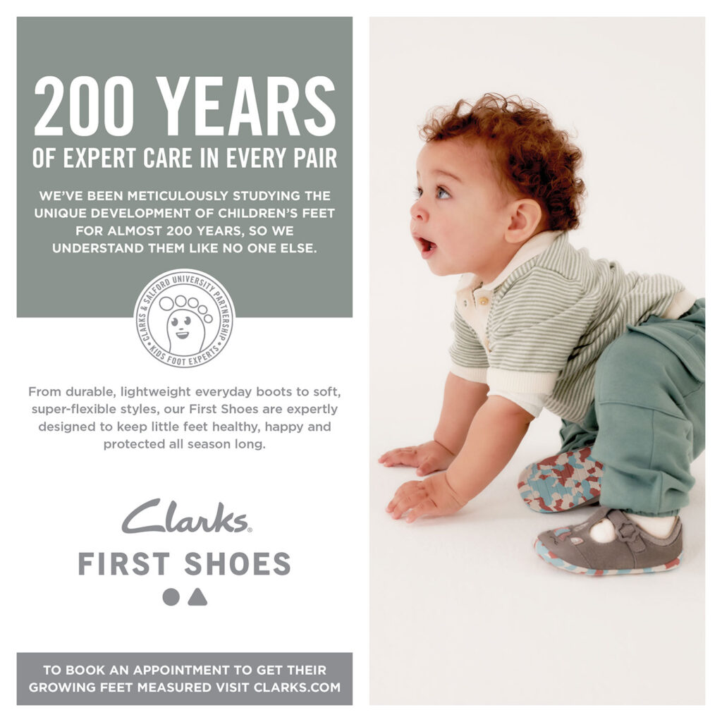 First Shoes at Clarke's
